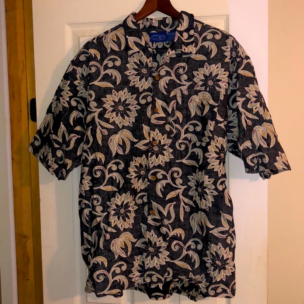 OP (Ocean pacific) men’s button down Hawaiian XL